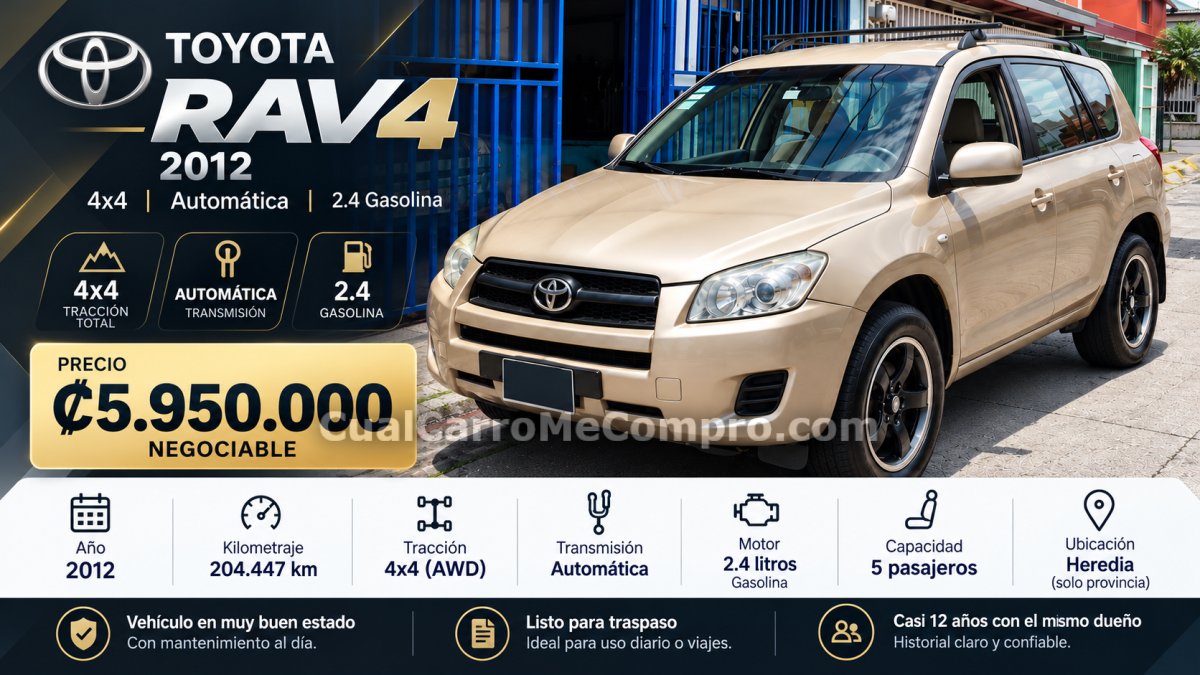 TOYOTA RAV4 2012