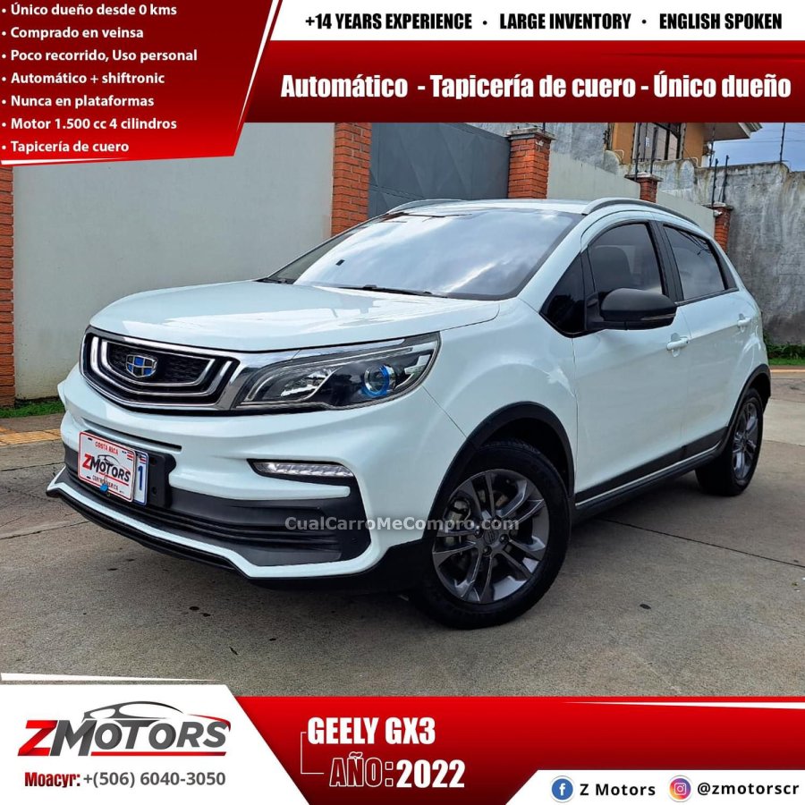 GEELY GX3 2022