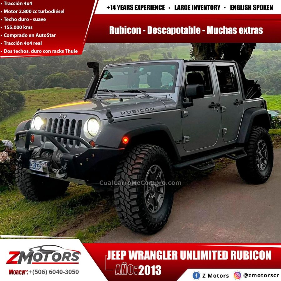 JEEP WRANGLER UNLIMITED RUBICON 2013