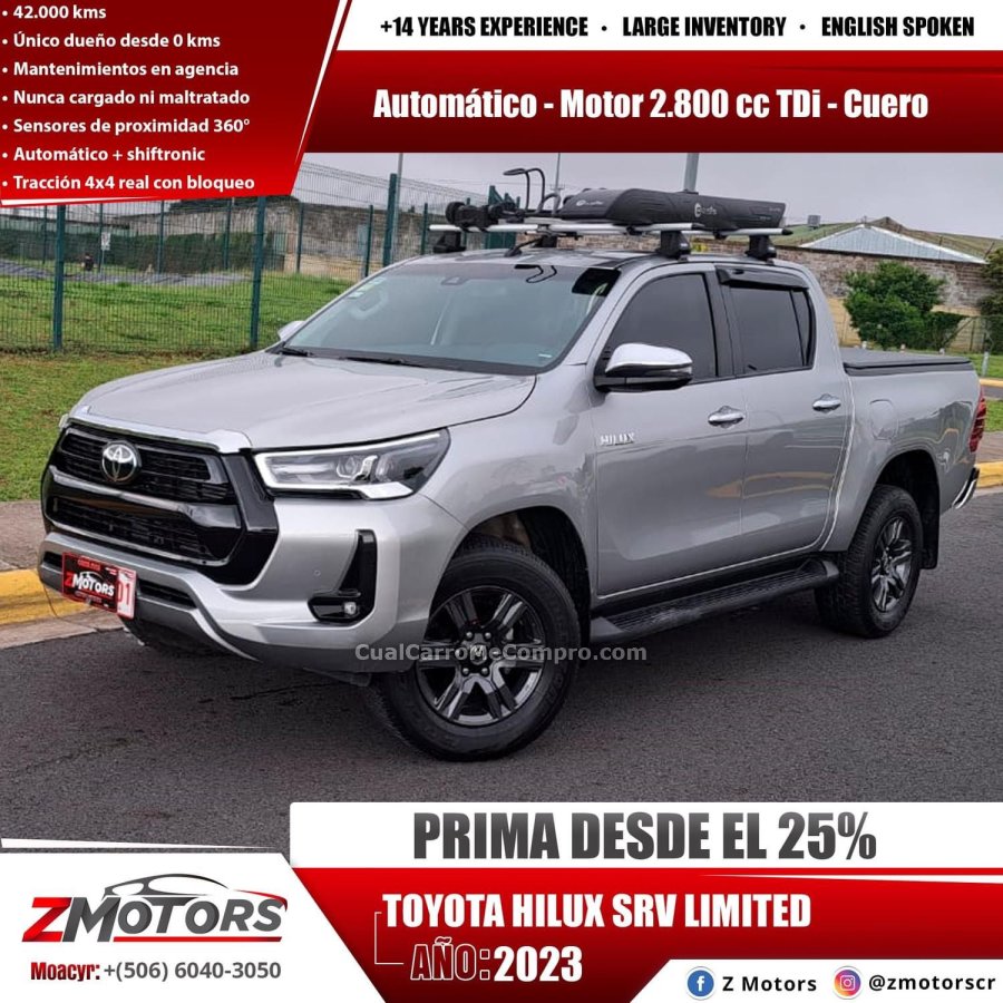 TOYOTA HILUX SRV LIMITED 2023