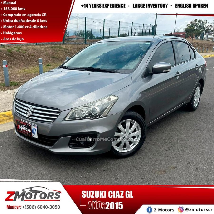 SUZUKI CIAZ GL 2015
