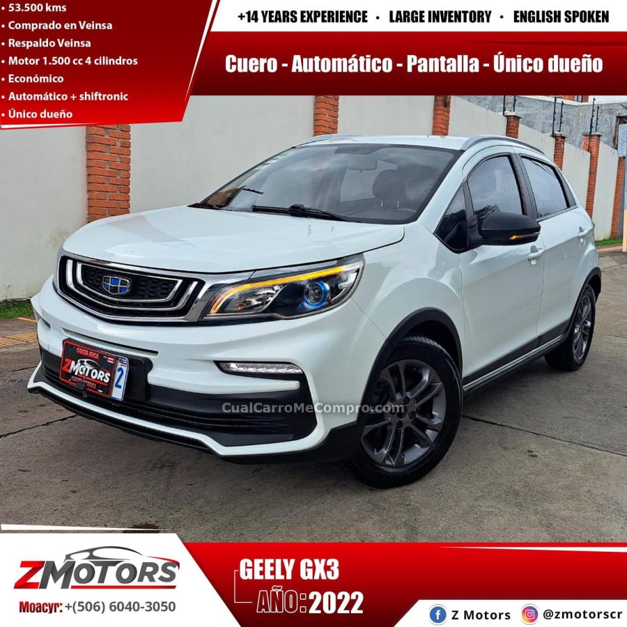 GEELY GX3 2022