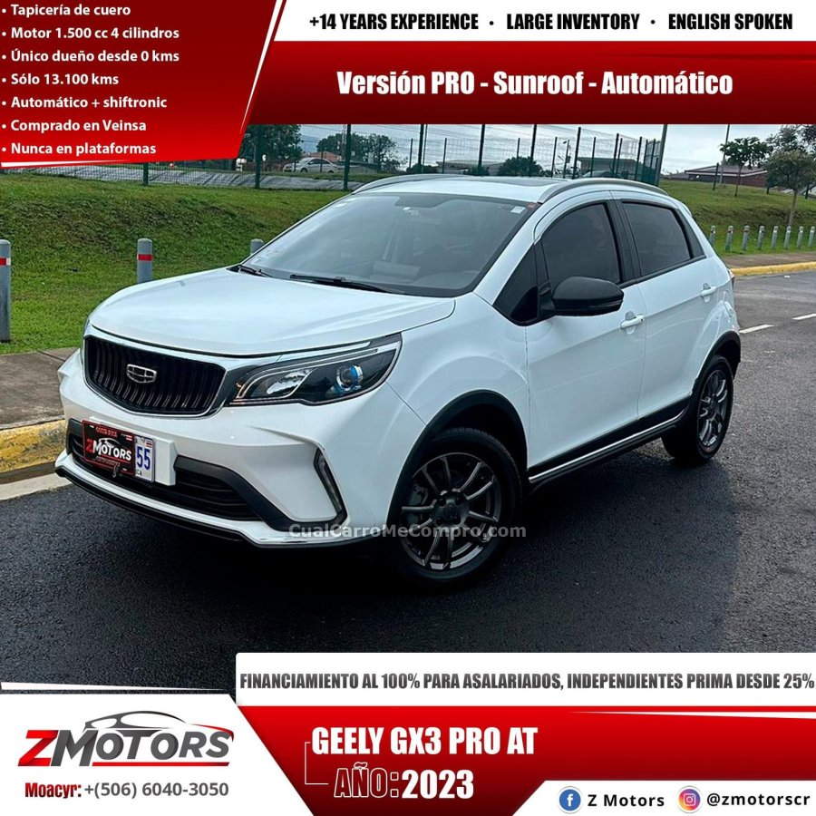GEELY GX3 PRO AT 2023